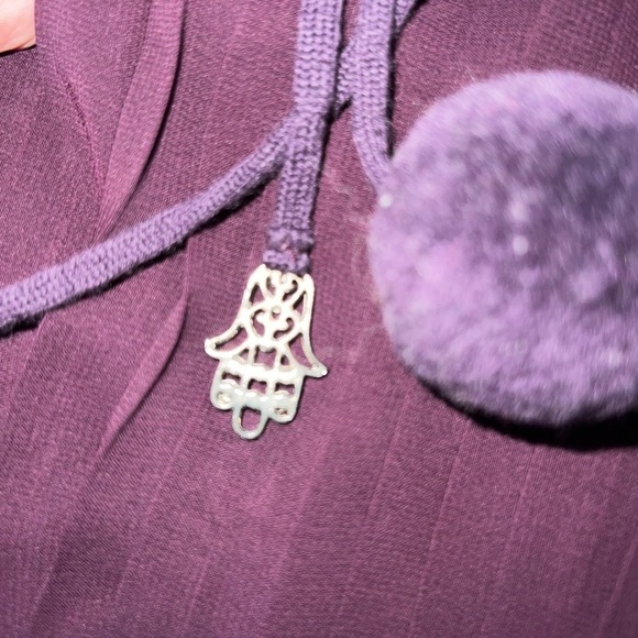 Manoush Paris Boutique Designer Dress M Purple - Picture 12 of 16